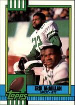 1990 Topps Base Set #451 Erik McMillan