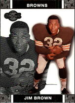 2007 Topps Co-Signers #45 Jim Brown
