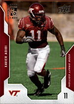 2008 Upper Deck Draft Edition #100 Xavier Adibi