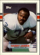 1989 Topps Base Set #367 Garry James