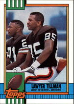 1990 Topps Base Set #156 Lawyer Tillman