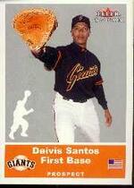 2002 Fleer Tradition Update #U7 Deivis Santos