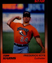 1989 Star Frederick Keys #9 Tom Harms