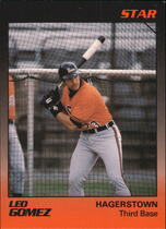 1989 Star Hagerstown Suns #10 Leo Gomez