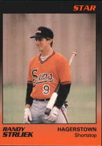 1989 Star Hagerstown Suns #19 Randy Strijek