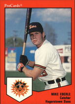 1989 ProCards Hagerstown Suns #270 Mike Eberle