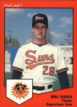 1989 ProCards Hagerstown Suns #275 Mike Sander