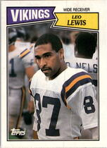 1987 Topps Base Set #203 Leo Lewis