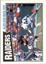 1987 Topps Base Set #213 Los Angeles Raiders