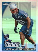 2010 Topps Chrome Refractors #C109 Jermaine Cunningham