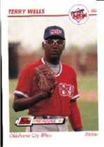 1991 Line Drive AAA #323 Terry Wells