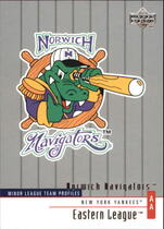 2002 Upper Deck Minor League #396 Norwich Navigators