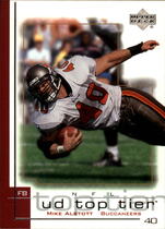 2001 Upper Deck Top Tier #165 Mike Alstott