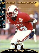1997 Score Board NFL Rookies #37 Sam Madison