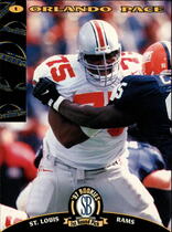 1997 Score Board NFL Rookies #43 Orlando Pace