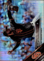 2016 Topps Chrome Prism Refractor #147 Johnny Cueto