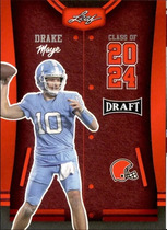 2023 Leaf Draft Red #79 Drake Maye