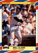 1988 Fleer SuperStars #8 Will Clark
