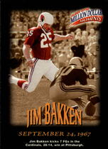 1997 Fleer Million Dollar Moments #19 Jim Bakken