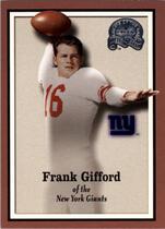 2000 Fleer Greats of the Game #80 Frank Gifford