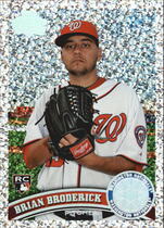 2011 Topps Diamond Anniversary Platinum Series 2 #368 Brian Broderick