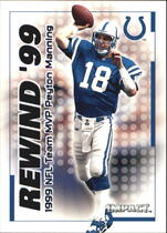2000 SkyBox Impact Rewind '99 #13RN Peyton Manning