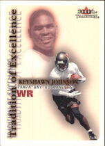 2000 Fleer Tradition Tradition of Excellence #9 Keyshawn Johnson