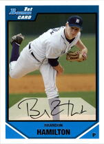 2007 Bowman Draft Draft Picks #BDPP10 Brandon Hamilton