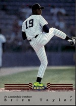 1992 Classic Red Bonus #15 Brien Taylor