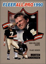 1990 Fleer All-Pros #23 Morten Andersen