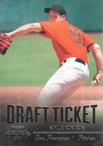 2011 Playoff Contenders Draft Ticket #DT40 Kyle Crick