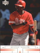 2002 Upper Deck Base Set #421 Reggie Taylor
