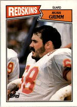 1987 Topps Base Set #73 Russ Grimm