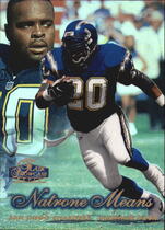 1998 Flair Showcase Row 2 Style #63 Natrone Means