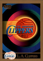 1990 SkyBox Base Set #339 L.A. Clippers TC