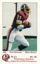 1983 Team Issue Washington Redskins Police #5 Mike Nelms