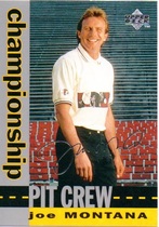 1995 Upper Deck Silver Signature/Electric Silver #135 Joe Montana