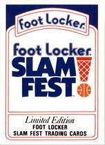 1991 Foot Locker Slam Fest #8 Series 1 Checklist