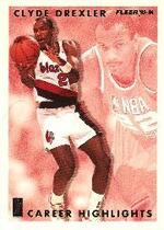1993 Fleer Drexler Inserts #8 Clyde Drexler