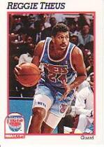 1991 NBA Hoops Base Set #138 Reggie Theus