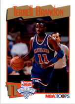 1991 NBA Hoops Base Set #556 Terrell Brandon
