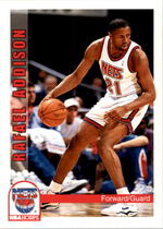 1992 NBA Hoops Base Set #143 Rafael Addison