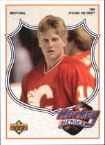 1991 Upper Deck Hockey Heroes Brett Hull #2 Brett Hull