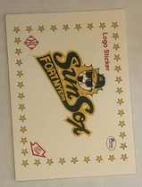 1990 Pacific Senior League Logo Stickers #NNO Fort Myers Sun Sox