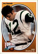 1991 Upper Deck Joe Namath Heroes #11 Joe Namath