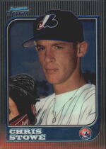 1997 Bowman Chrome #283 Chris Stowe