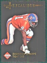 1994 Collectors Edge Excalibur 22K #14 Shannon Sharpe