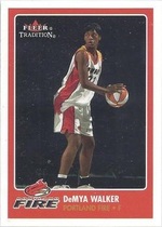 2001 Fleer WNBA #13 Demya Walker