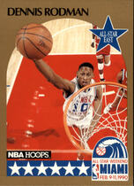 1990 NBA Hoops Hoops #10 Dennis Rodman