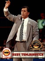 1993 NBA Hoops Fifth Anniversary #239 Rudy Tomjanovich